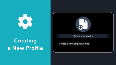 Creating a New Profile | Orbital2
