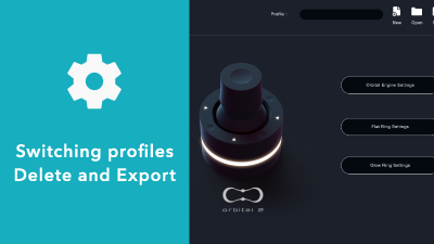 Switching, Delete and Export profiles | Orbital2