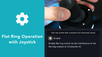Flat Ring Operation with Joystick | Orbital2